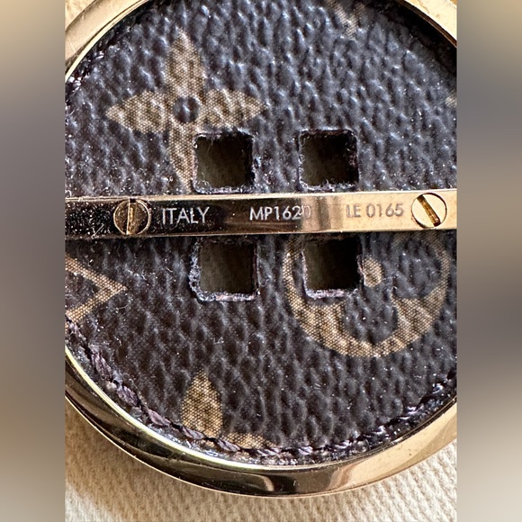 Louis Vuitton Monogram Button Pin-Authentic - Picture 2 of 5